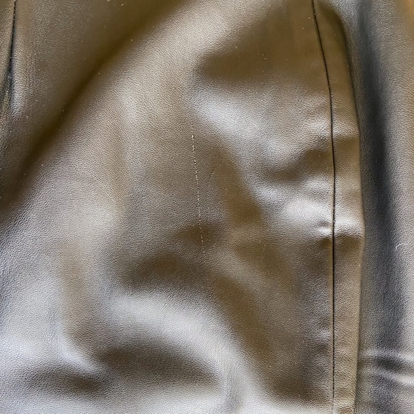 Alfani Faux-Leather Pencil Skirt - Picture 4 of 8